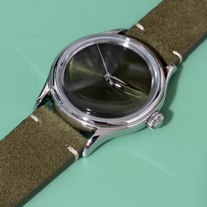 IRIS38 38mm Green Iris Dial Watch on NH38 - 13