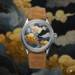 Black/Yellow Ukiyo-e Cloud