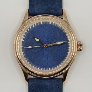 Rose Gold Ocean Blue Iris - 4
